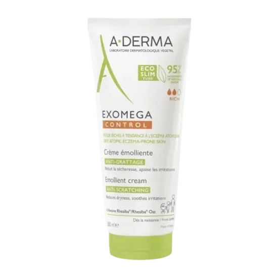 ADERMA EXOMEGA CONTROL CRÈME ÉMOLLIENTE 200ML pour Beauté