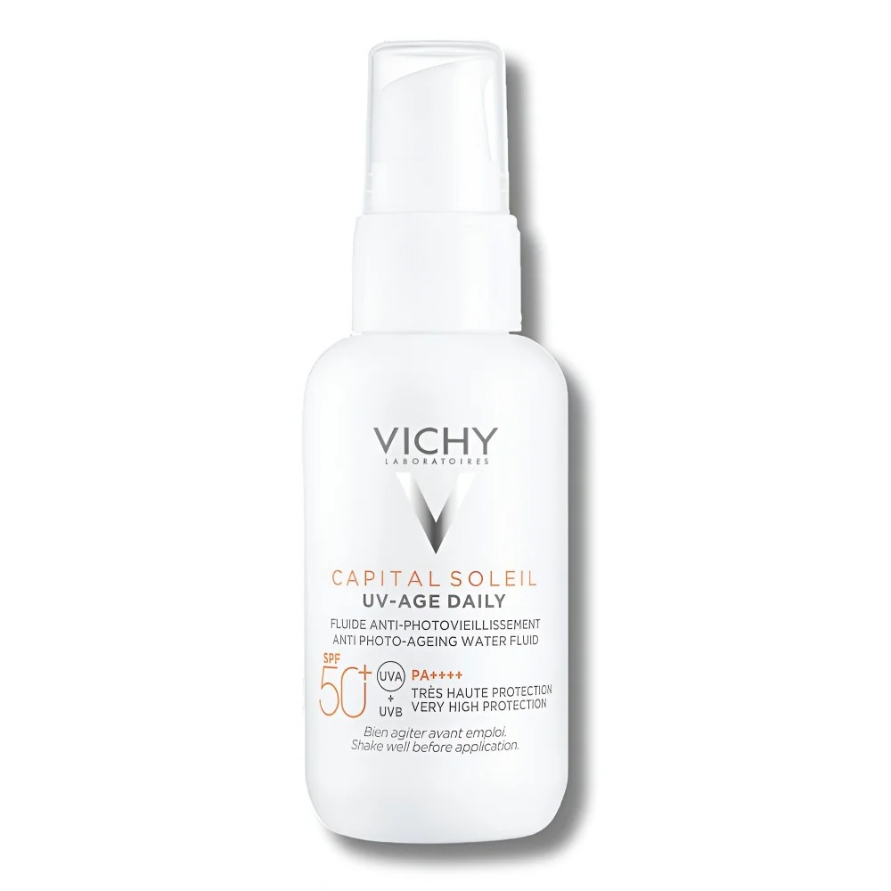 VICHY CAPITAL SOLEIL - FLUIDE SOLAIRE INVISIBLE SPF50+ 40ML pour So...