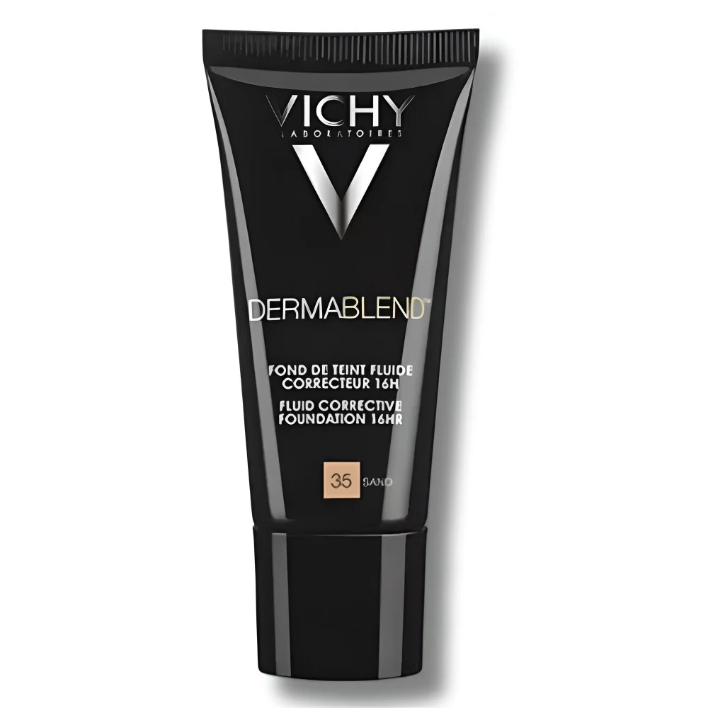 VICHY DERMABLEND - FOND DE TEINT FLUID CORRECTEUR TEINTE 35 SAND SP...