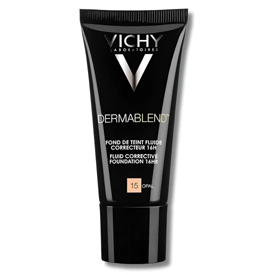 VICHY DERMABLEND - FOND DE TEINT FLUIDE CORRECTEUR TEINTE 15 OPAL S...