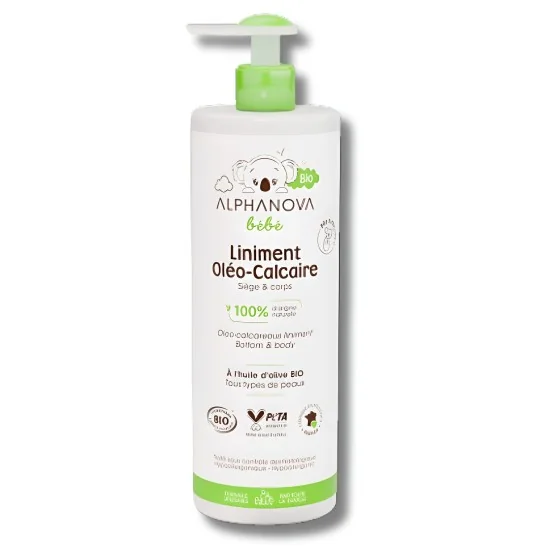 ALPHANOVA - LINIMENT OLEO- CALCAIRE TOUS TYPES DE PEAUX 400ML pour ...