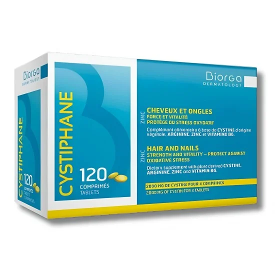 CYSTIPHANE - CHEVEUX ET ONGLES 120 COMPRIMES pour Compléments Alime...