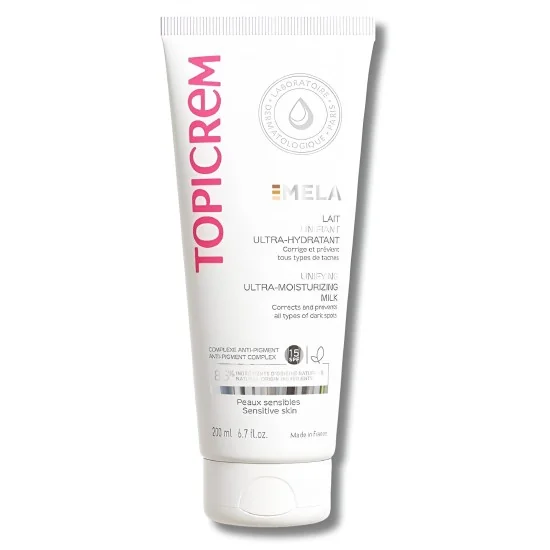 TOPICREM MELA - LAIT UNIFIANT ULTRA HYDRATANT 200ML pour Beauté