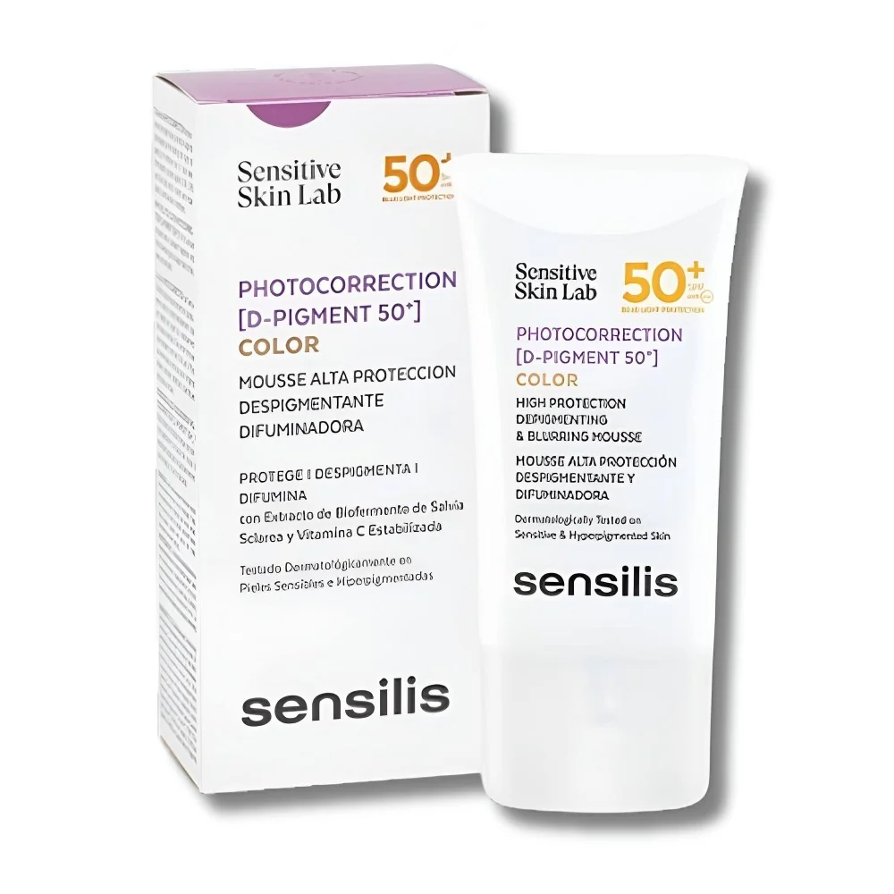 SENSILIS PHOTOCORRECTION D-PIGMENT COLOR SPF50+ 40ML pour Femmes