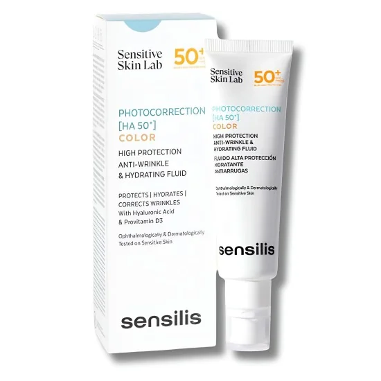 SENSILIS PHOTOCORRECTION [HA 50+] FLUID TEINTE SPF 50 50ML pour Beauté