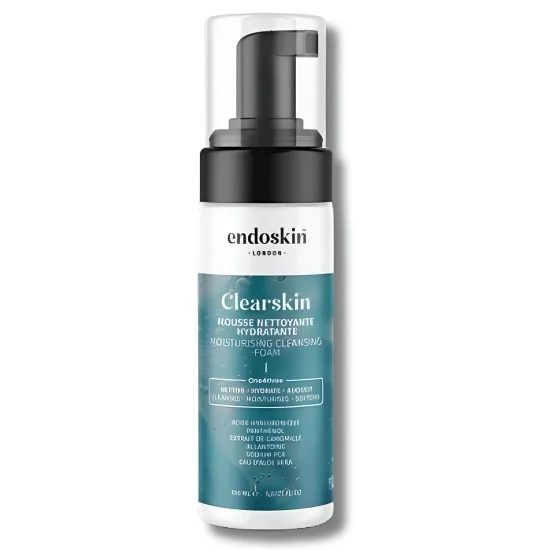 ENDOSKIN CLEARSKIN - MOUSSE NETTOYANTE HYDRATANTE 150ML pour Beauté
