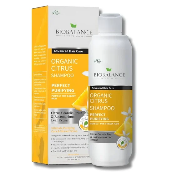 BIOBALANCE - SHAMPOING CITRUS BIO 330ML pour Beauté
