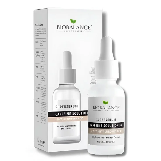 BIOBALANCE - CONTOUR DES YEUX CAFFEINE SOLUTION 5% 30ML pour Beauté