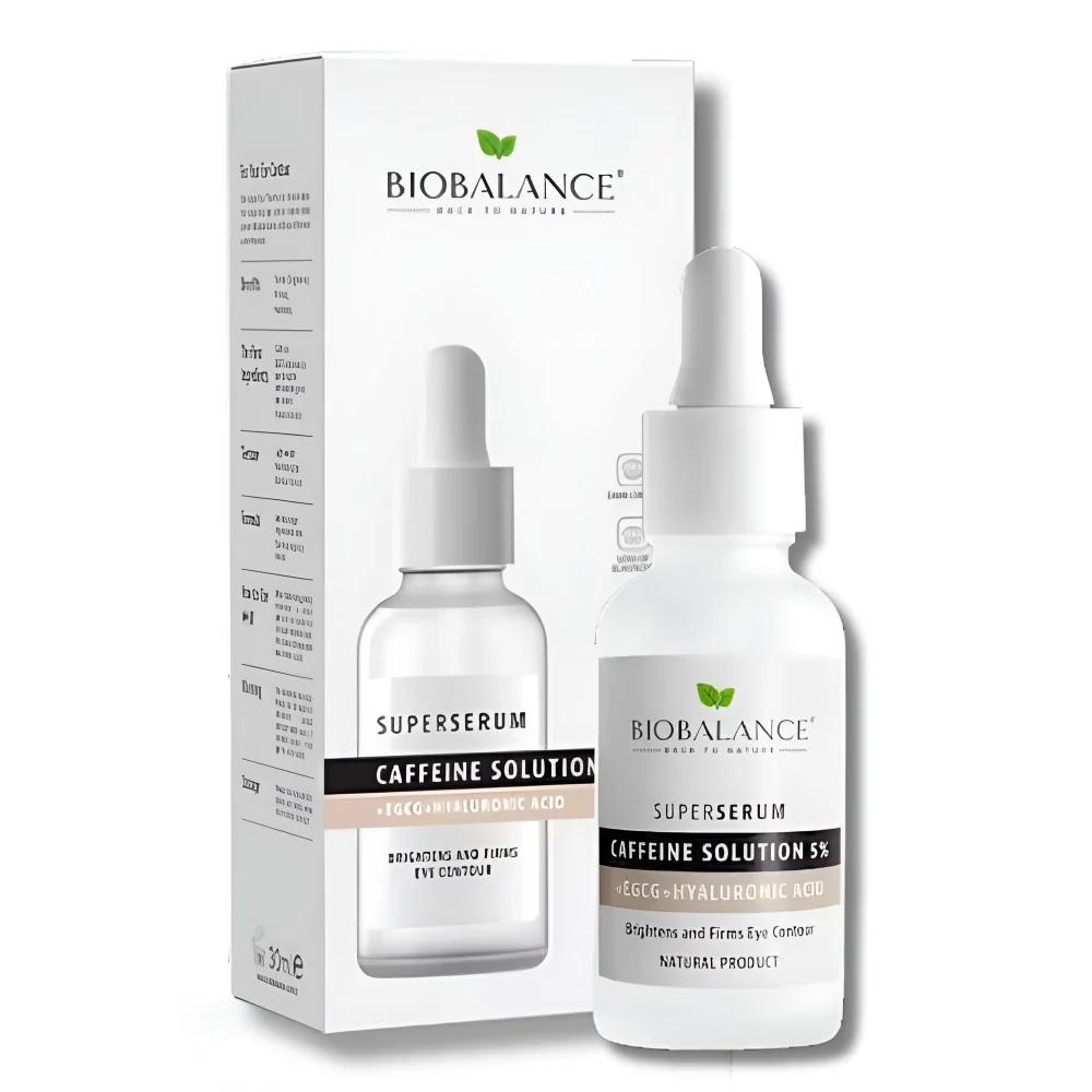 BIOBALANCE - CONTOUR DES YEUX CAFFEINE SOLUTION 5% 30ML pour Beauté