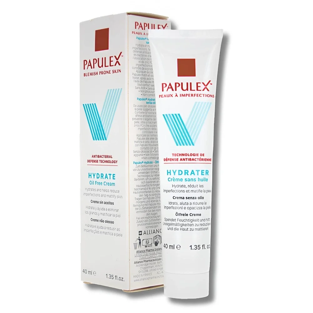 PAPULEX - CREME OIL-FREE PEAUX A IMPERFECTIONS 40ML pour Beauté