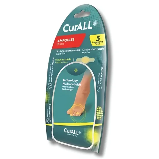 CURALL - AMPOULES DOIGTS ET ORTEILS BOITE DE 5 pour Produits Paramé...
