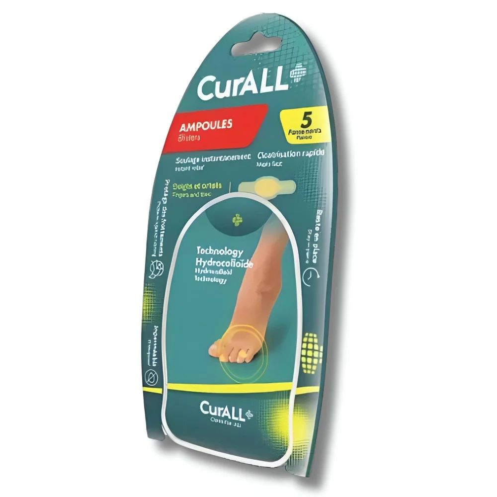 CURALL - AMPOULES DOIGTS ET ORTEILS BOITE DE 5 pour Produits Paramé...