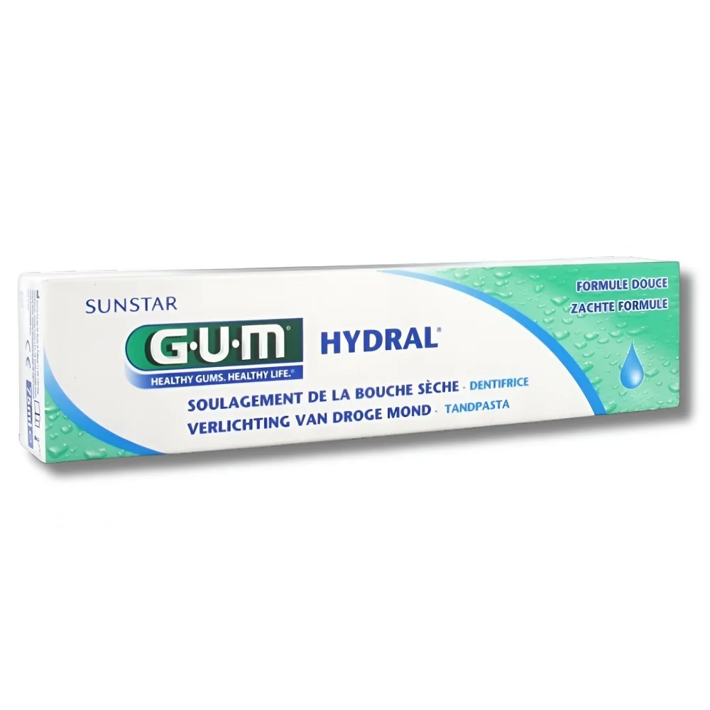 GUM - DENTIFRICE HYDRAL 75ML pour Hygiène