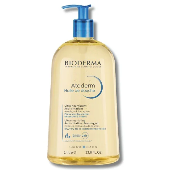 BIODERMA ATODERM - HUILE DE DOUCHE 1L pour Beauté
