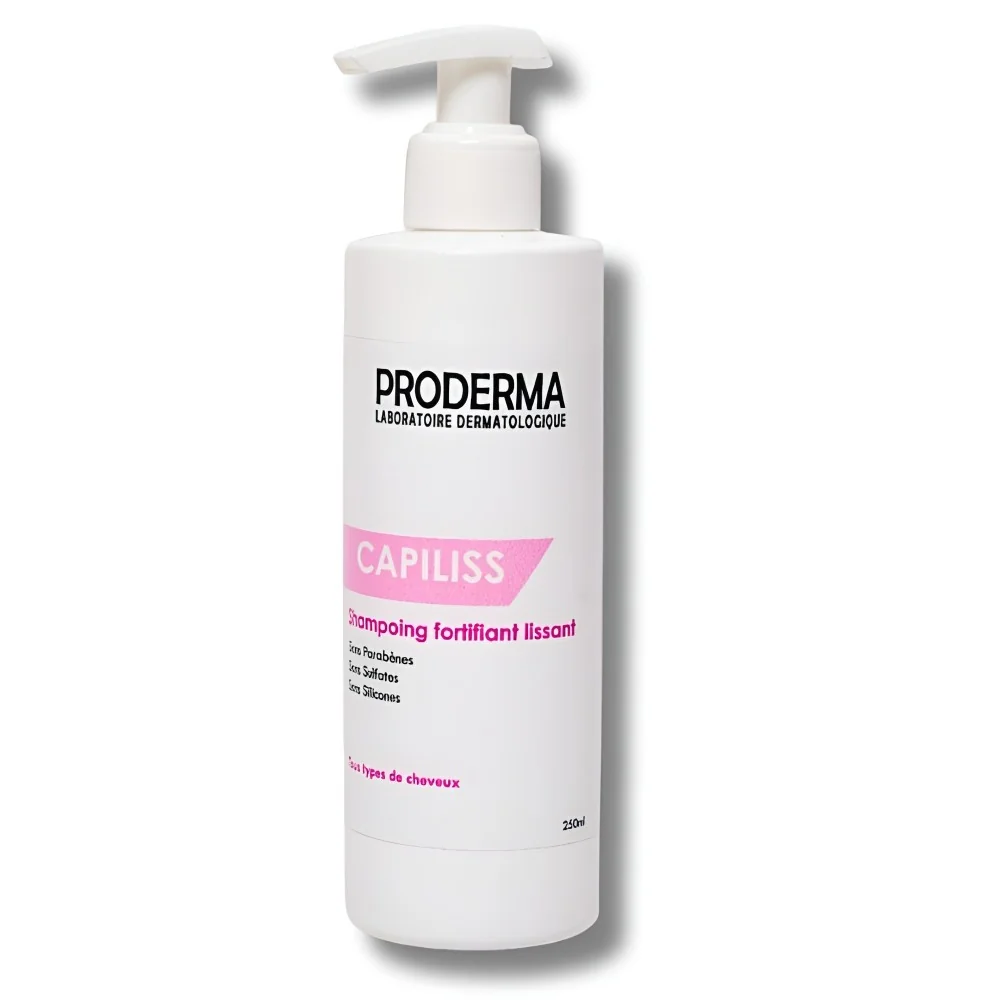 PRODERMA CAPILISS - SHAMPOING FORTIFIANT LISSANT TOUS TYPES DE CHEV...