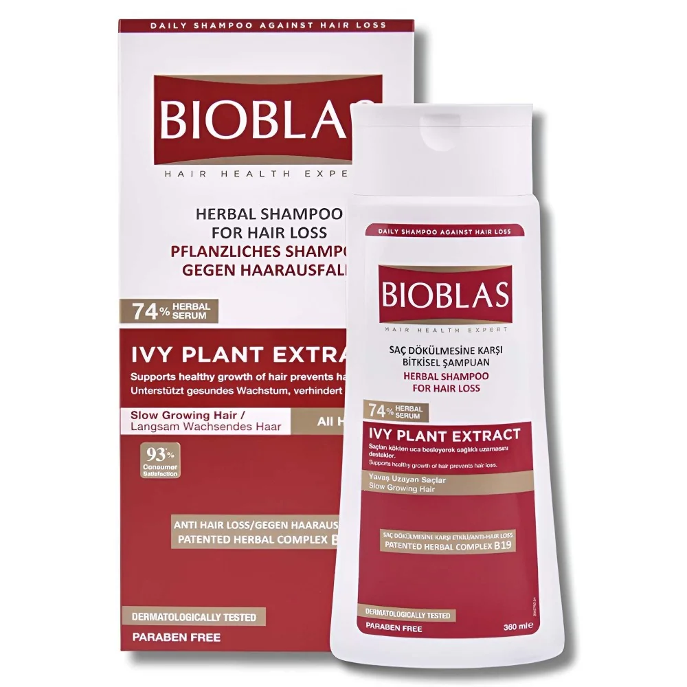 BIOBLAS - SHAMPOING IVY PLANT EXTRACT 360ML pour Beauté