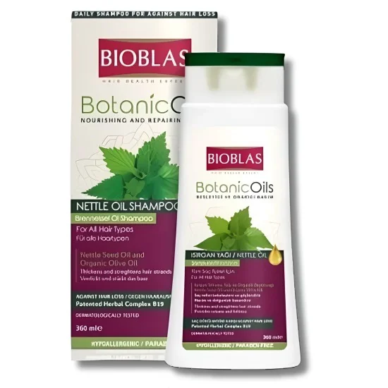 BIOBLAS - SHAMPOING AUX HERBES BOTANIC OILS 360ML pour Beauté