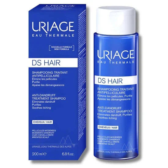 URIAGE DS - HAIR SHAMPOOING ANTI PELLICULAIRE 200ML pour Soins