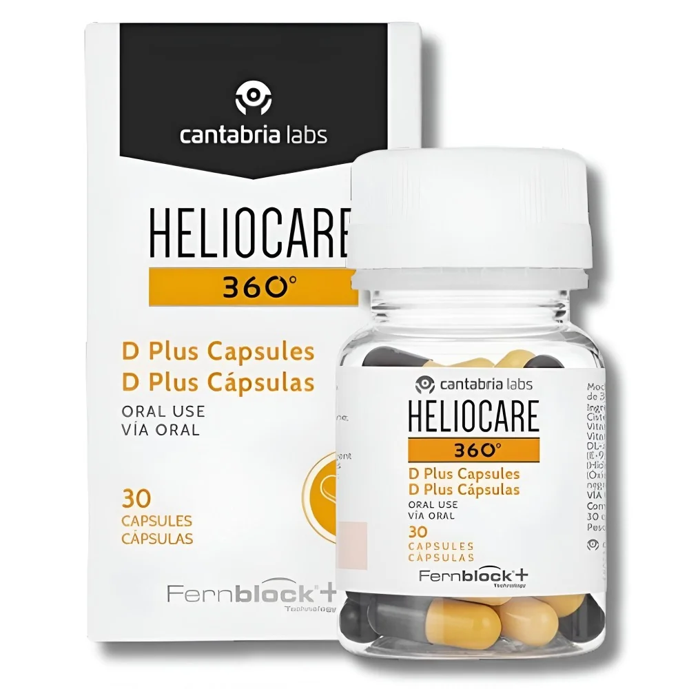HELIOCARE 360° - D PLUS 30 CAPSULES pour Compléments Alimentaires