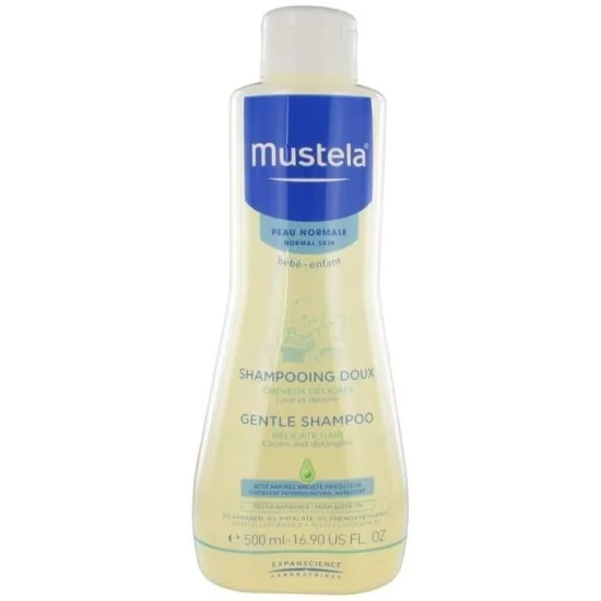Mustela Shampooing doux 500ML pour Maman et bébé