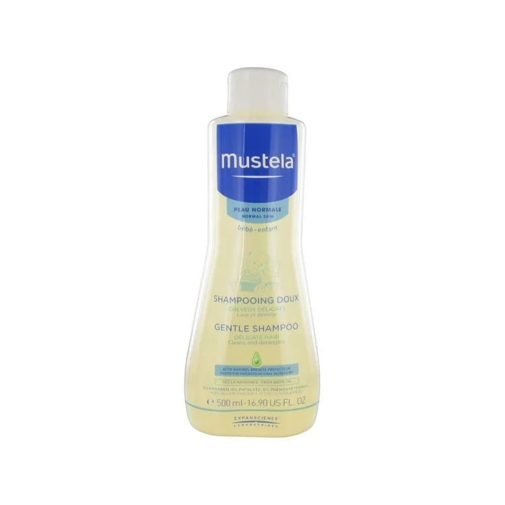 Mustela Shampooing doux 500ML pour Maman et bébé