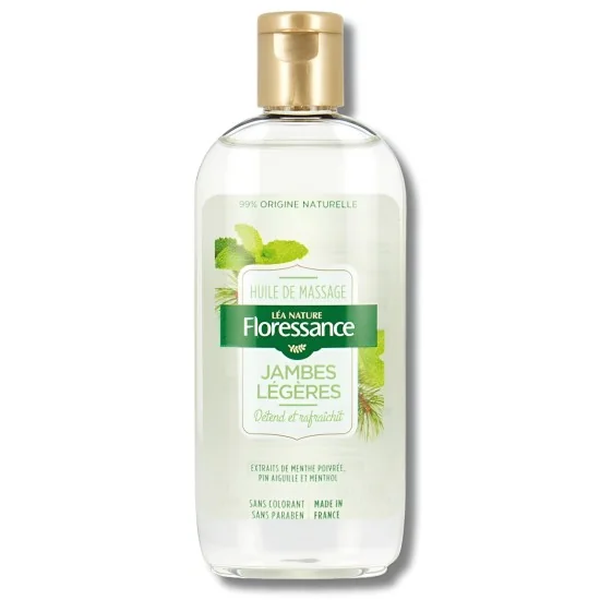FLORESSANCE - HUILE DE MASSAGE JAMBES LEGERES 150ML pour Soins