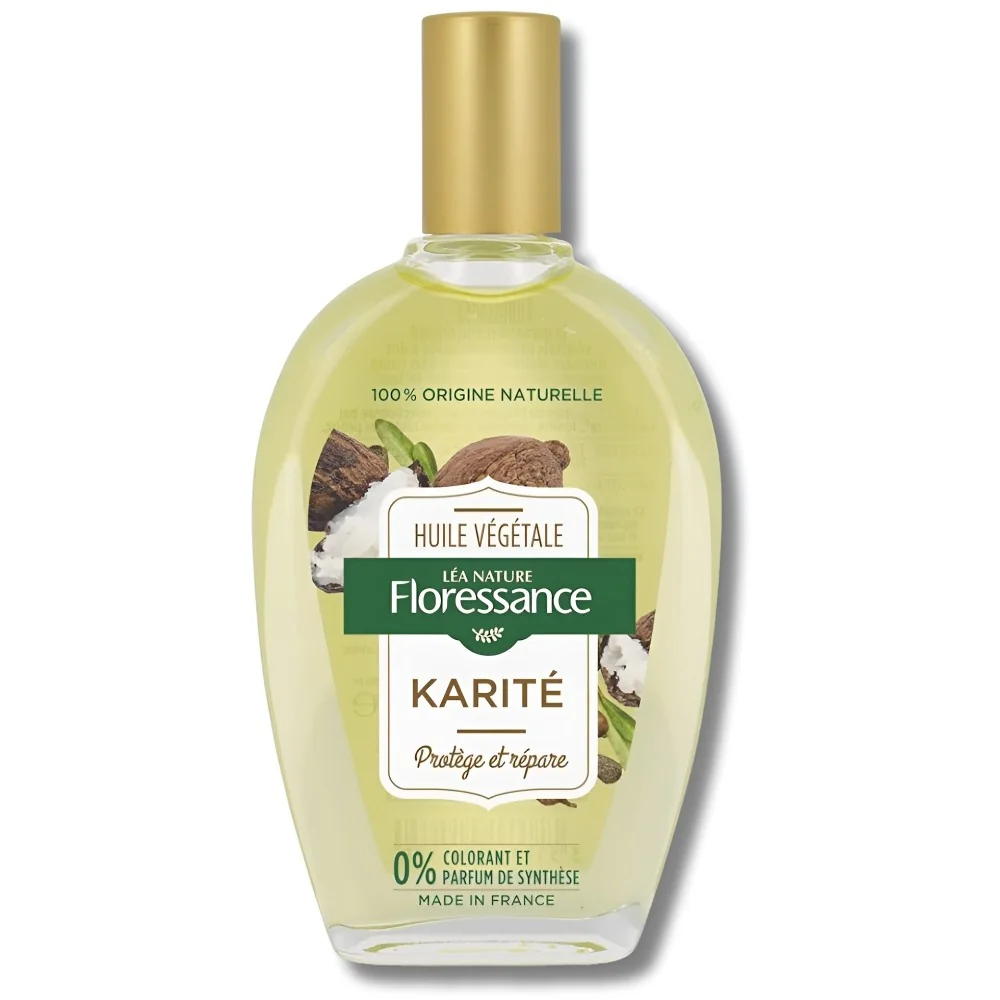 FLORESSANCE - HUILE VÉGÉTALE KARITÉ 50ML pour Soins