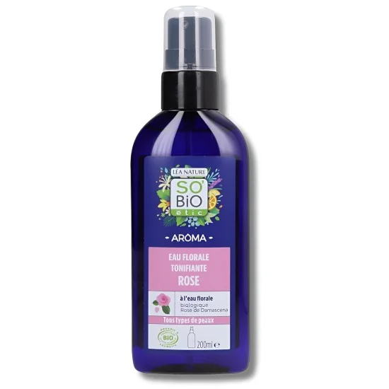 SO'BIO - EAU FLORALE DE ROSE 200ML pour Beauté