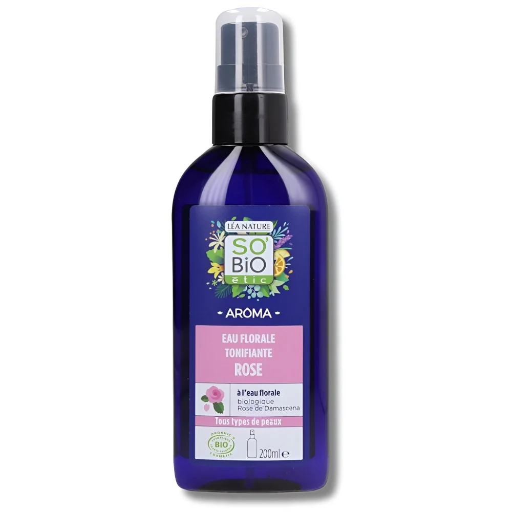SO'BIO - EAU FLORALE DE ROSE 200ML pour Beauté