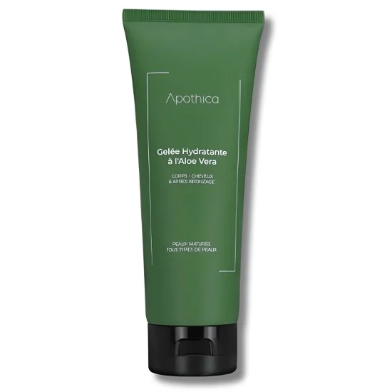 APOTHICA - GELEE HYDRATANTE ALOE VERA CORPS CHEVEUX APRES BRONZAGE ...