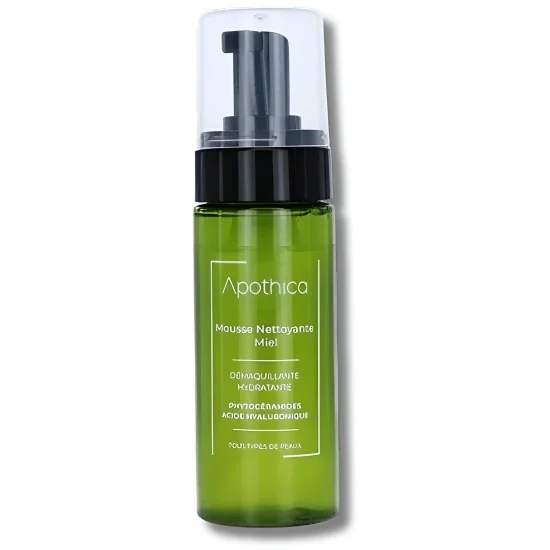 APOTHICA - MOUSSE NETTOYANTE MIEL HYDRA RESTORE 150ML pour Soins