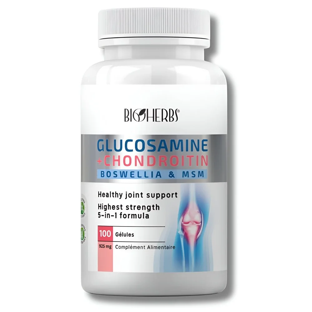 BIOHERBS - GLUCOSAMINE COMPLEXE 100 GELULES pour Compléments Alimen...
