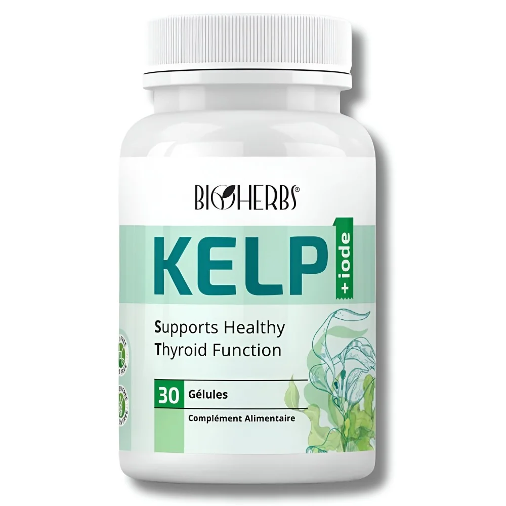BIOHERBS - KELP IODE 30 GELULES pour Compléments Alimentaires