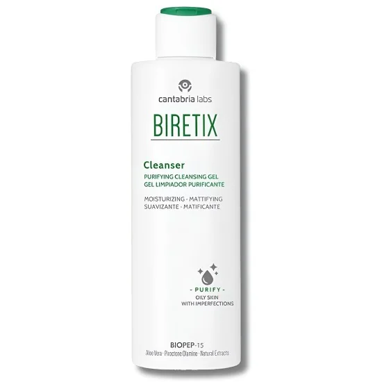 BIRETIX - CLEANSER GEL NETTOYANT PURIFIANT 200ML pour Beauté