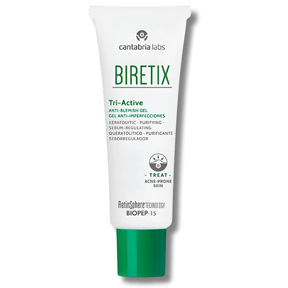 BIRETIX - GEL TRI-ACTIVE ANTI IMPERFECTIONS ANTI BRILLANCE 50ML pou...