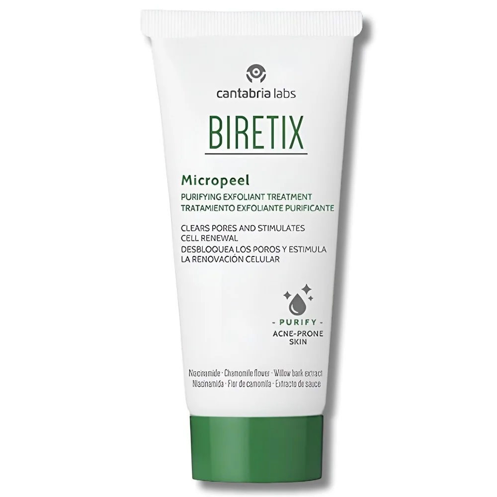 BIRETIX - MICROPEEL SOIN EXFOLIANT PURIFIANT 50ML pour Beauté