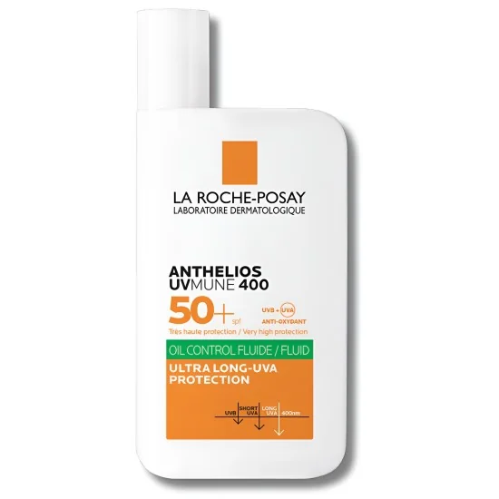 LA ROCHE POSAY ANTHELIOS UVMUNE 400 FLUIDE OIL CONTROL SPF50+ 50ML ...