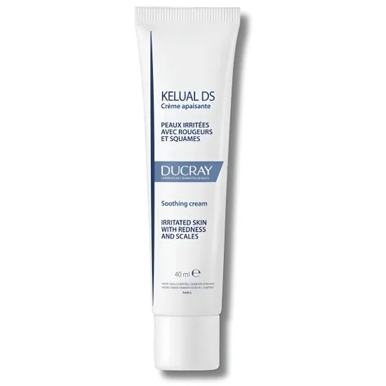 DUCRAY KELUAL DS - CREME APAISANTE SUQAMOREDUCTRICE 40ML pour Hommes