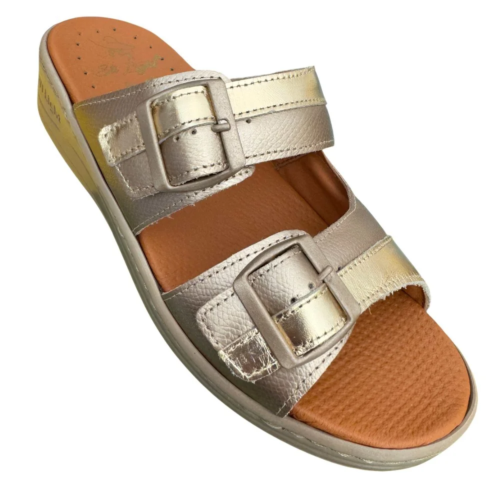STI LIGHT - CLAQUETTES ORTHOPEDIQUES BRONZES ET DORÉES pour sabots ...