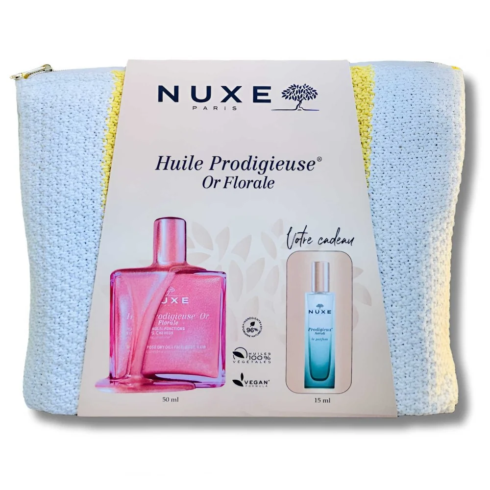 NUXE - HUILE PRODIGIEUSE OR FLORALE 50ML+ PARFUM NEROLI 15ML ET TRO...