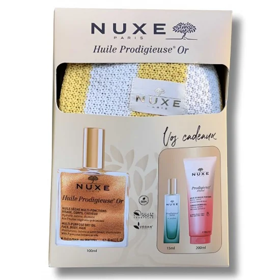 NUXE - HUILE PRODIGIEUSE OR 100ML+ PRODIGIEUX FLORAL GELEE DE DOUCH...