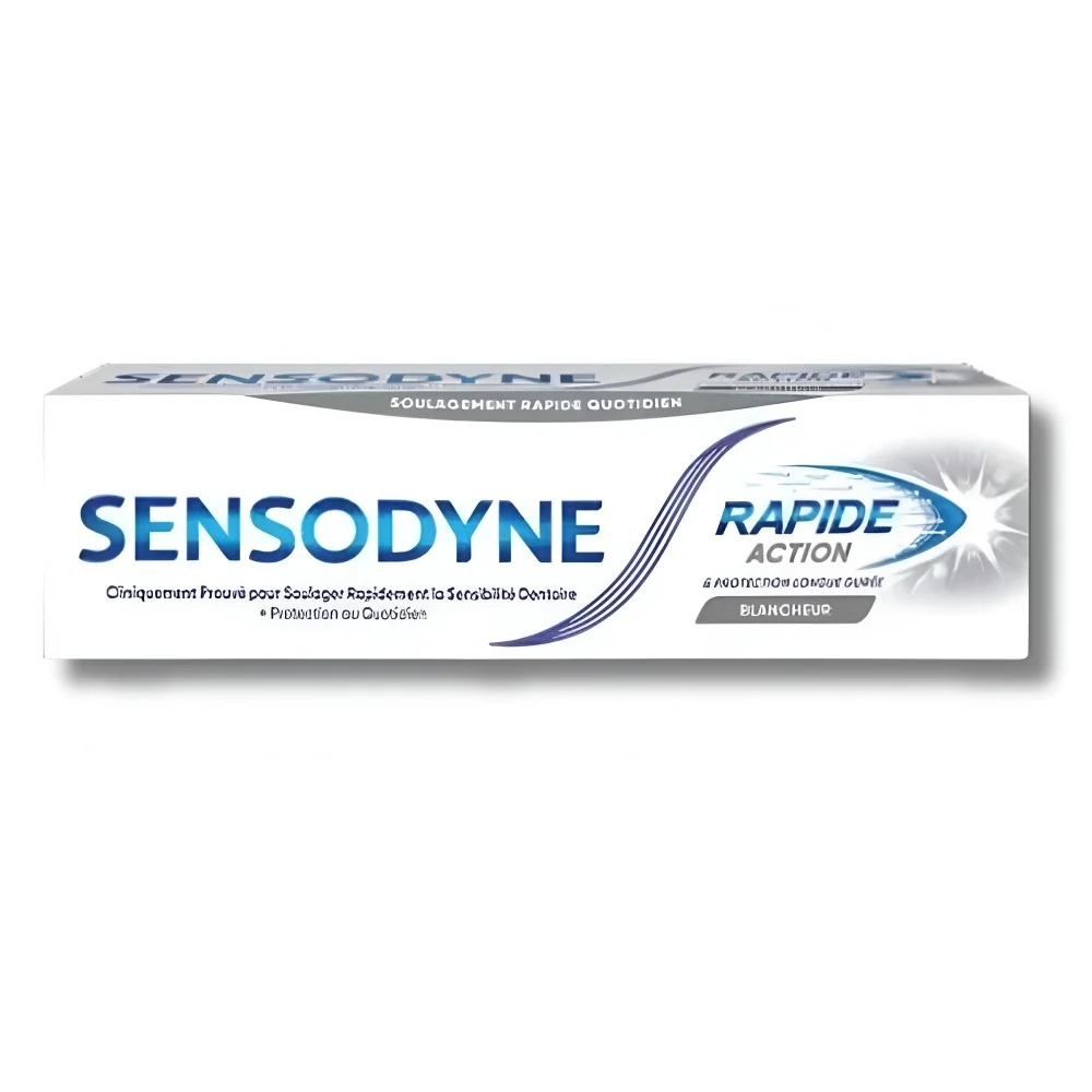 SENSODYNE - DENTIFRICE RAPIDE ACTION BLANCHEUR 75ML pour Hygiène