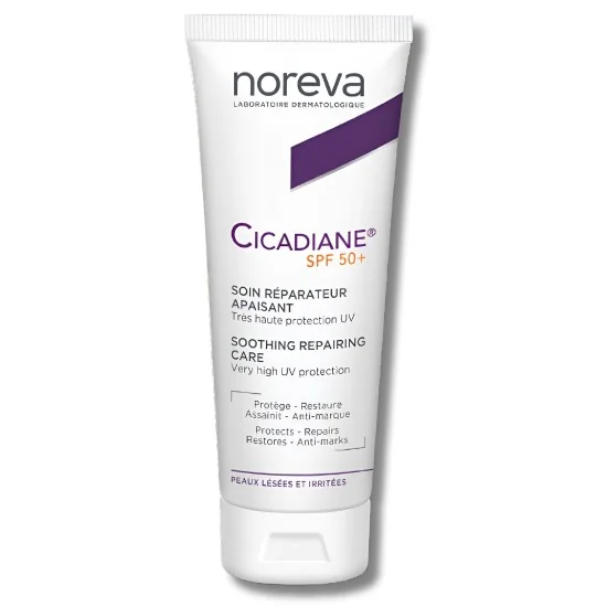 NOREVA CICADIANE - SOIN REPARATEUR APAISANT SPF50+ 40ML pour Beauté