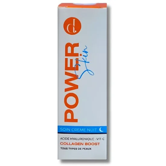 ODA POWER SKIN - SOIN CREME NUIT VITAMINE C 50 ML pour Beauté