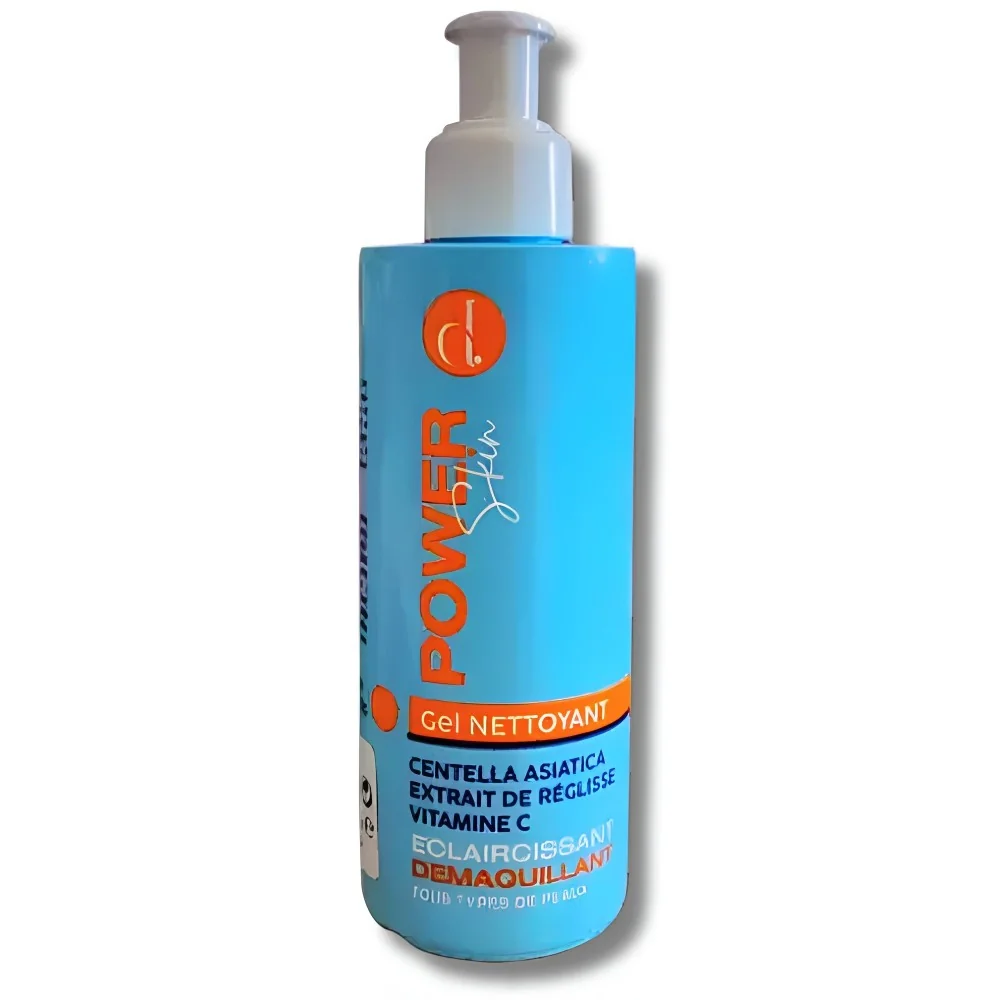 ODA POWER SKIN - GEL NETTOYANT ECLAIRCISSANT 200ML pour Beauté