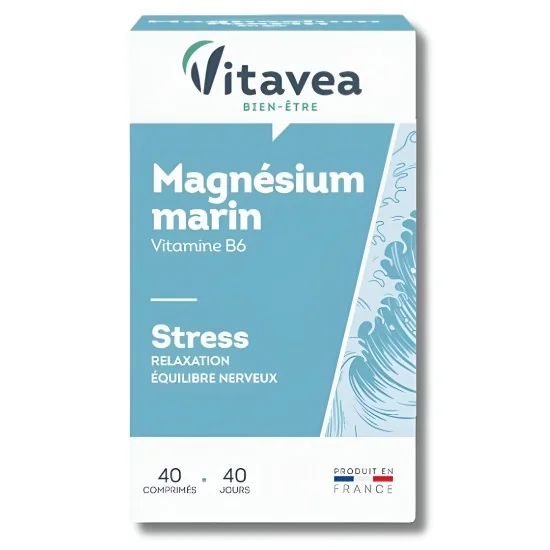 VITAVEA - MAGNESIUM MARIN 40 COMPRIMES pour Compléments Alimentaires