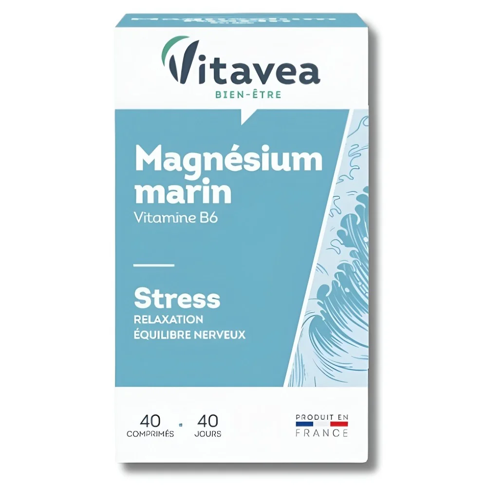 VITAVEA - MAGNESIUM MARIN 40 COMPRIMES pour Compléments Alimentaires