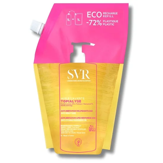 SVR TOPIALYSE - HUILE LAVANTE RECHARGE 1L pour Beauté