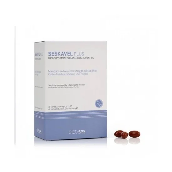 SESDERMA - SESKAVEL PLUS 60 Capsules pour Compléments Alimentaires