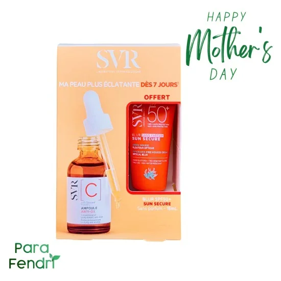 SVR - AMPOULE ANTI-OX VIAMINE C + BLUR SUN SECURE SPF50+ 15ML OFFER...